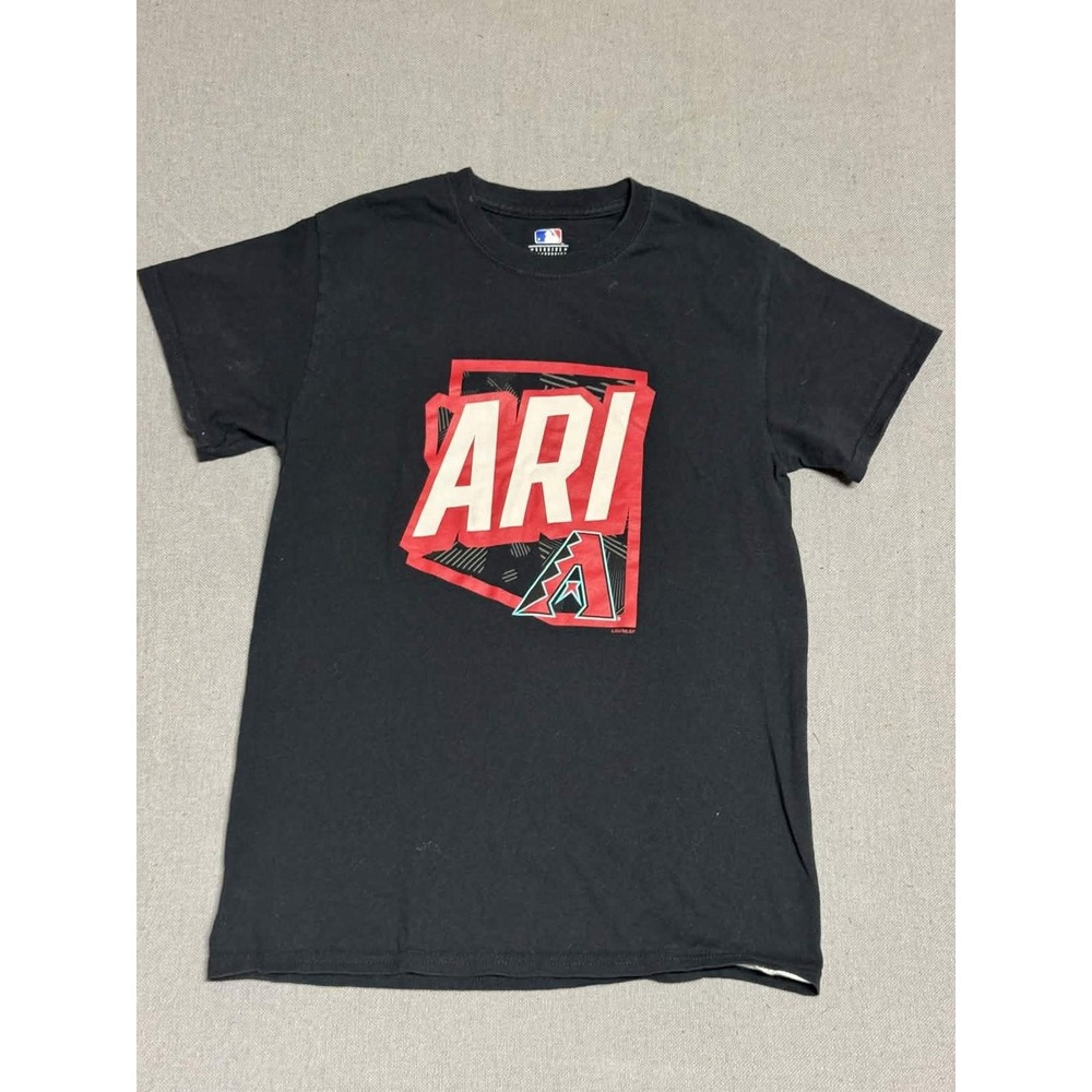 Arizona Diamondbacks MLB ARI State Silhouette Black T-Shirt Men XL Graphic Tee